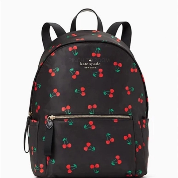 kate spade Handbags - SOLD!!! Kate Spade chelsea large cherry backpack style #: k6196